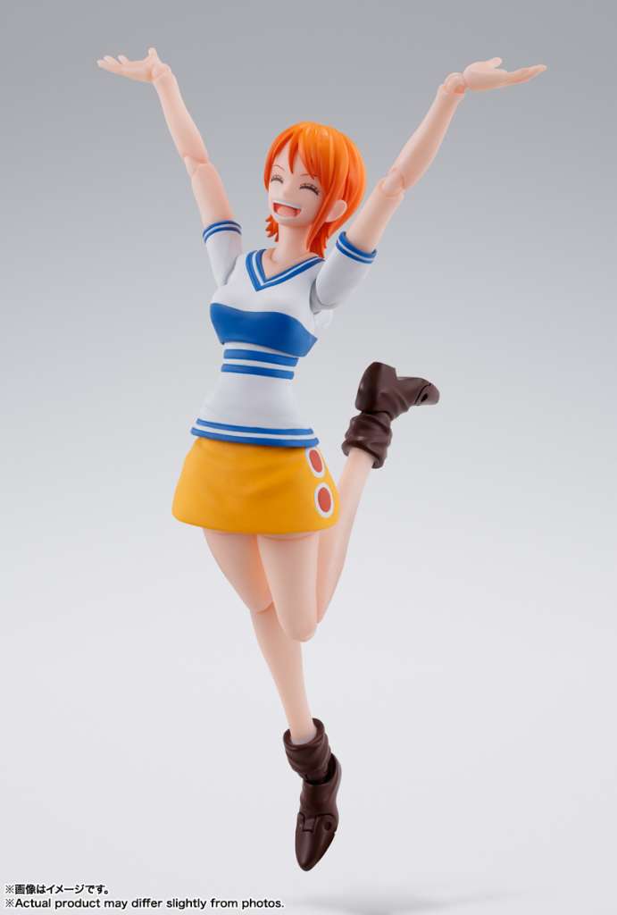 ONE PIECE S.H. FIGUARTS ACTION FIGURA NAMI ROMANCE DAWN 14 CM BANDAI TAMASHII NATIONS