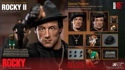 ROCKY BALBOA BLACK SUIT 1/6 DELUXE AF