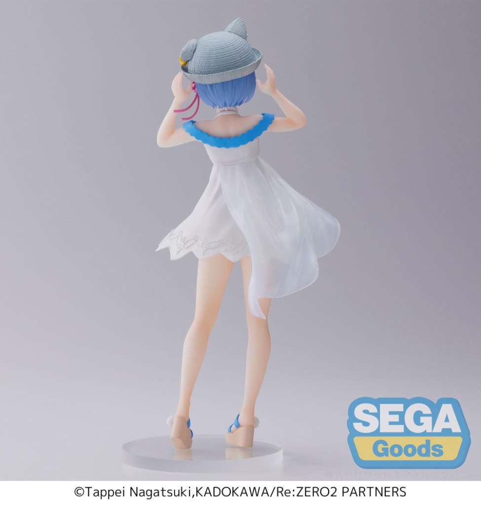 SEGA LUMINASTA REZERO REM NYATSU DAY FIGURA 19 cm