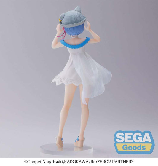 RE:ZERO -STARTING LIFE IN ANOTHER WORLD- LUMINASTA PVC STATUA REM -NYATSU DAY- 19 CM SEGA