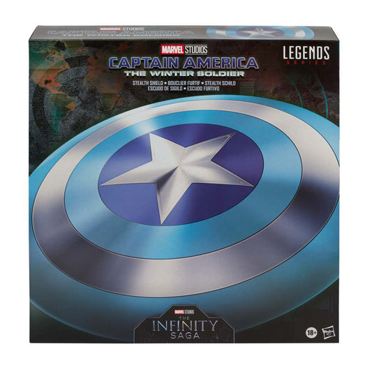 MARVEL THE WINTER SOLDIER CAPTAIN AMERICA STEALTH SHIELD HASBRO
