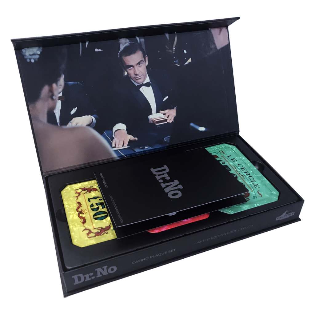 FACTORY ENT JAMES BOND DR NO CASINO SET LTD ED PROP REPLICA LIMITED EDITION