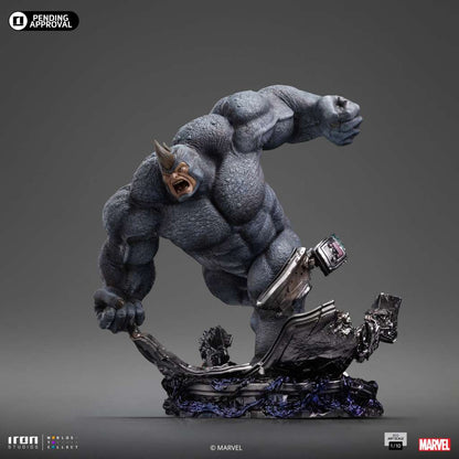 SPIDER-MAN VS VILLAINS RHINO STATUE 1/10