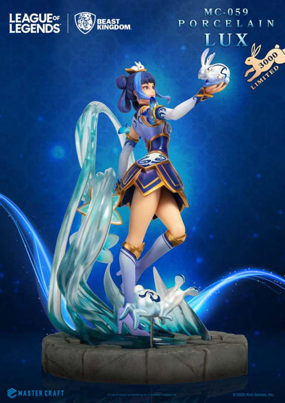 BEAST KINGDOM LEAGUE LEGENDS MASTER CRF PRCLAIN LUX STATUA 42 cm