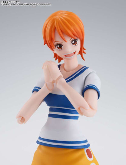 ONE PIECE S.H. FIGUARTS ACTION FIGURA NAMI ROMANCE DAWN 14 CM BANDAI TAMASHII NATIONS