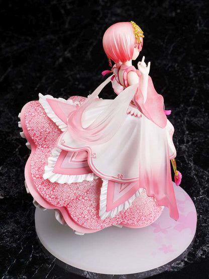 FURYU RE ZERO START LIFE ANOTH WORLD RAM HANFU STATUA 24 cm