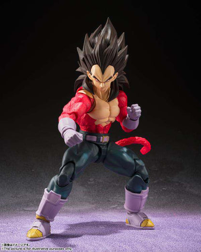 Dragon Ball Gt S.h. Figuarts Action Figura Super Saiyan 4 Vegeta 13 Cm Bandai Tamashii Nations