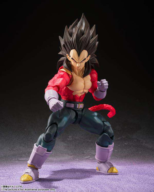 Dragon Ball Gt S.h. Figuarts Action Figura Super Saiyan 4 Vegeta 13 Cm Bandai Tamashii Nations