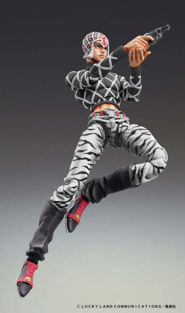 MEDICOS JOJO BIZ ADV5 GUIDO S-P BLACK CHOZOKADO ACTION FIGURE 30 cm