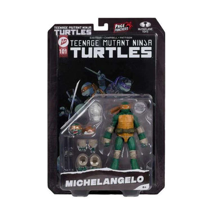 TMNT 5INCH FIGURE W/ COMIC WAVE 2 SET (6