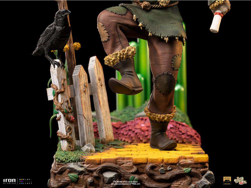WIZARD OF OZ SCARECROW 1/10 DLX STATUE