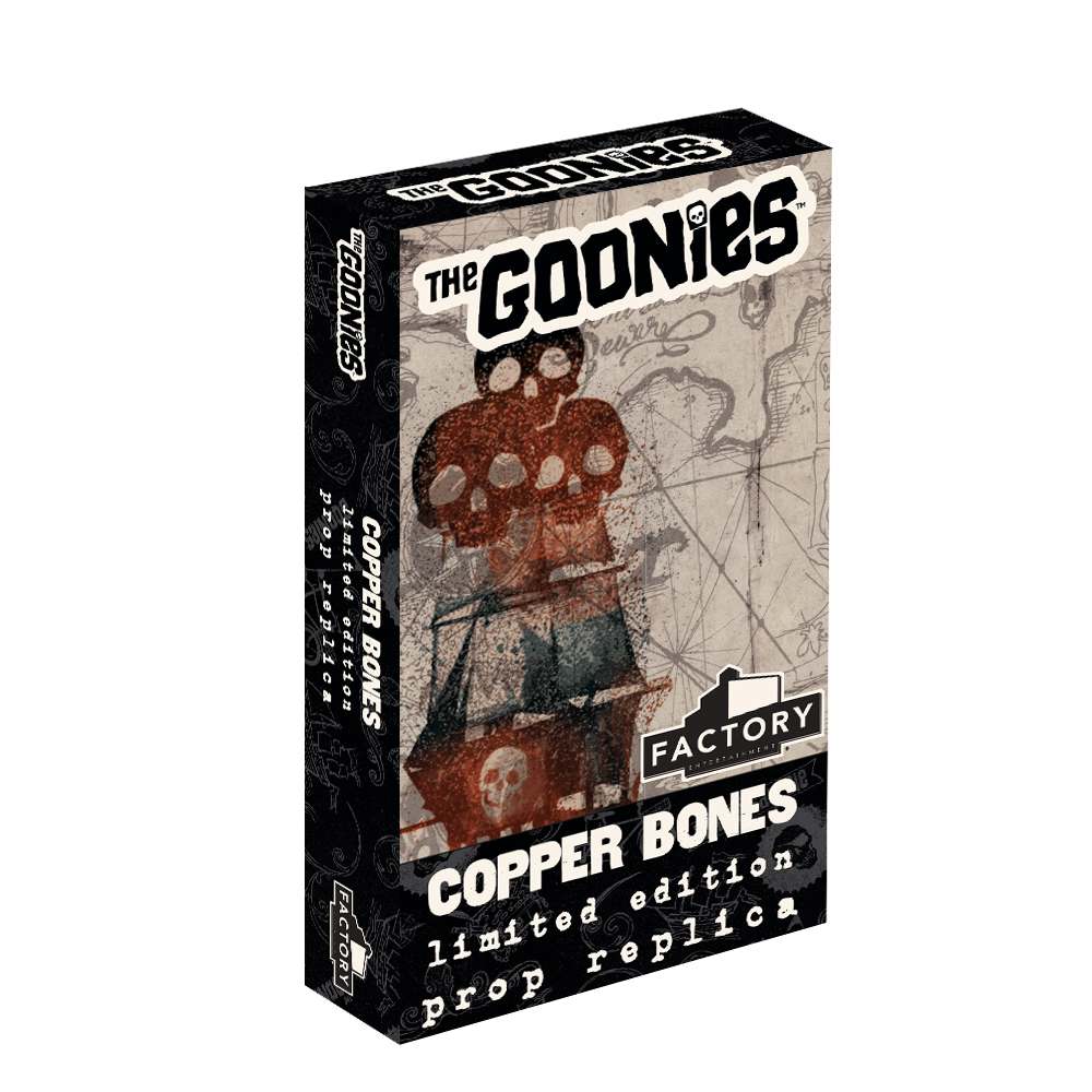 GOONIES COPPER BONES SKELETON KEY PROP