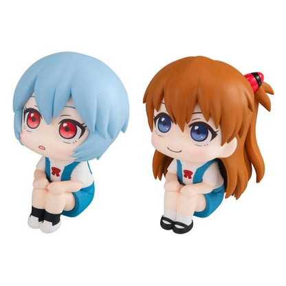 MEGAHOUSE REI & ASUKA - EVANGELION LOOKUP 3.0+1.0 + SET MINI FIGURA 11 cm