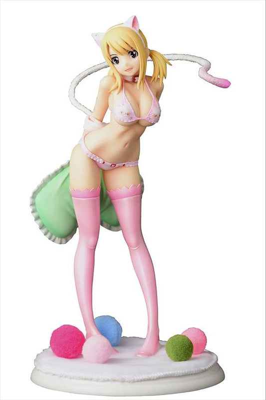 FAIRY TAIL STATUA 1/6 LUCY HEARTFILIA·CHERRY BLOSSOM CAT GRAVURE_STYLE 25 CM ORCA TOYS