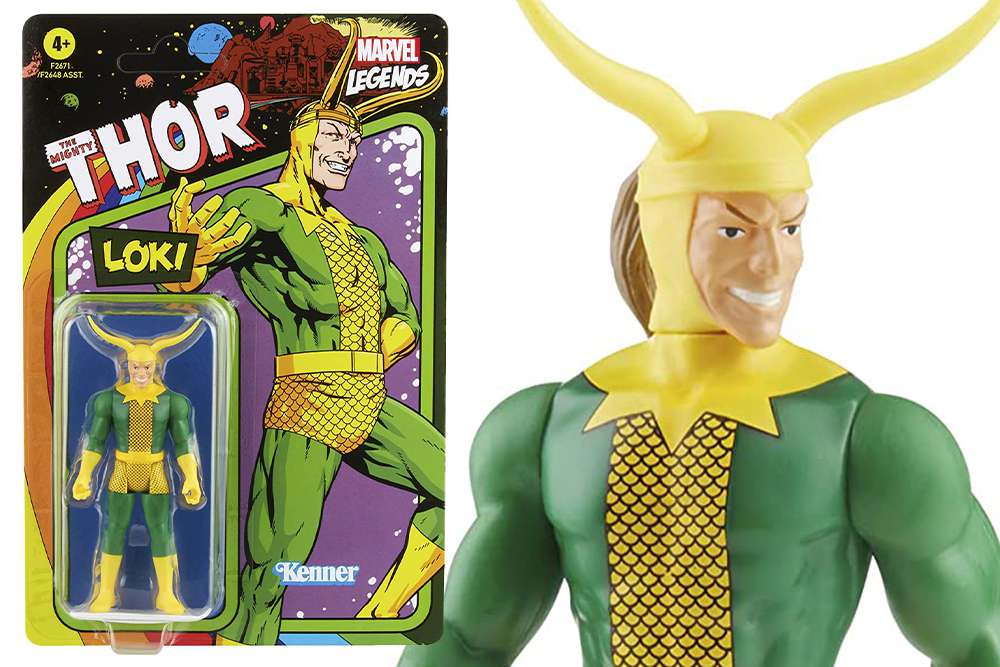 HASBRO LOKI - MARVEL LEGENDS RETRO AF ACTION FIGURE