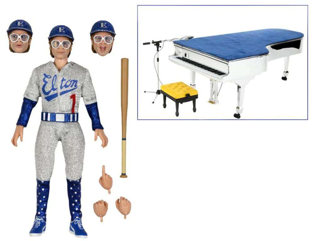 ELTON JOHN LIVE 1975 CLOTHED ACTION FIGURE