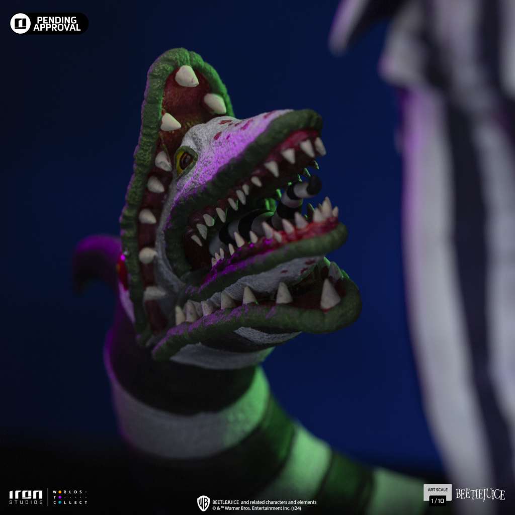 IRON STUDIOS BEETLEJUICE 1/10 STATUA 19 cm