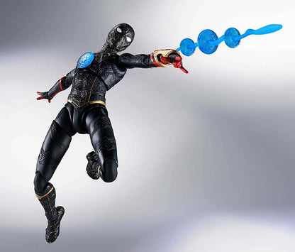BANDAI SHF SPIDER-MAN NO WAY HOME BLACK/GOLD ACTION FIGURE 15 cm