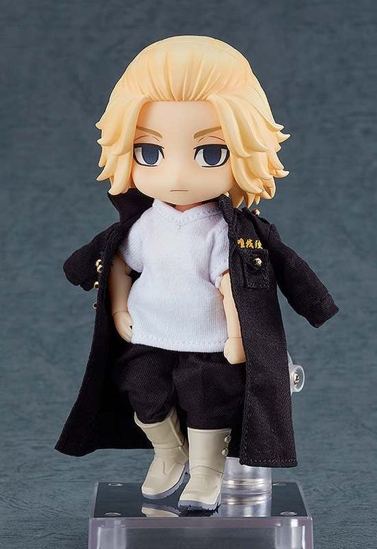 TOKYO REVENGERS NENDOROID FIGURA BAMBOLA MIKEY 14 CM ORANGE ROUGE