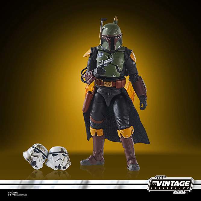 STAR WARS: THE BOOK OF BOBA FETT VINTAGE COLLECTION ACTION FIGURA 2022 BOBA FETT (TATOOINE) 10 CM HASBRO