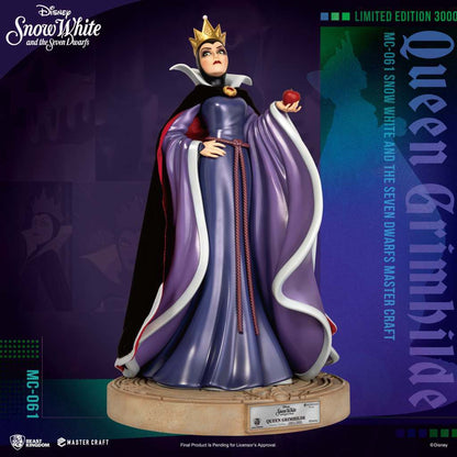 BEAST KINGDOM SNOW WHITE QUEEN GRIMHILDE MASTERCARFT STATUA 30 cm