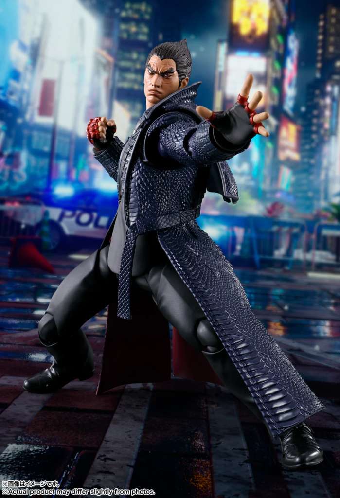 BANDAI KAZUYA MISHIMA TEKKEN 8 S.H. FIGUARTS ACTION FIGURE 15 CM