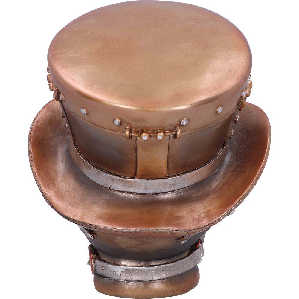 STEAMPUNK AUTOMATON APOTHECARY DOC SKULL