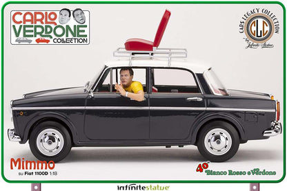 MIMMO SU FIAT 1100 1/18 RESIN CAR