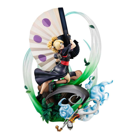 NARUTO SHIPPUDEN GALS PVC STATUA TEMARI VER. 2 30 CM MEGAHOUSE