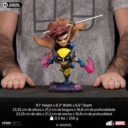 X-MEN 97 GAMBIT AND WOLVERINE MINICO