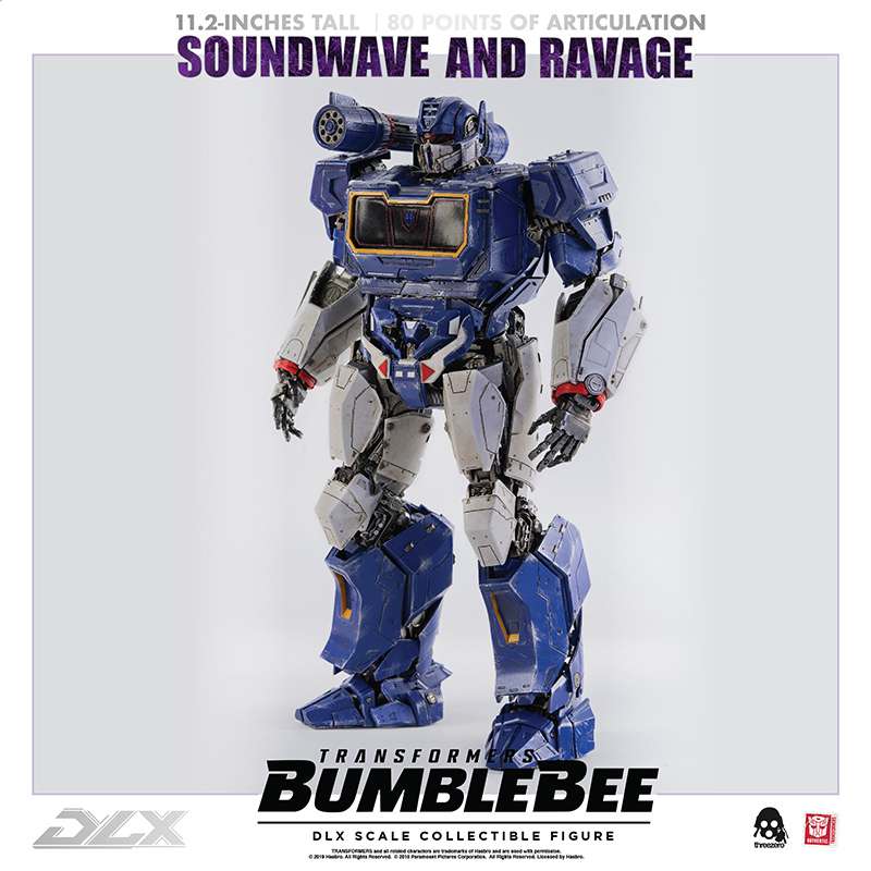 BUMBLEBEE SOUNDWAVE AND RAVAGE DLX AF