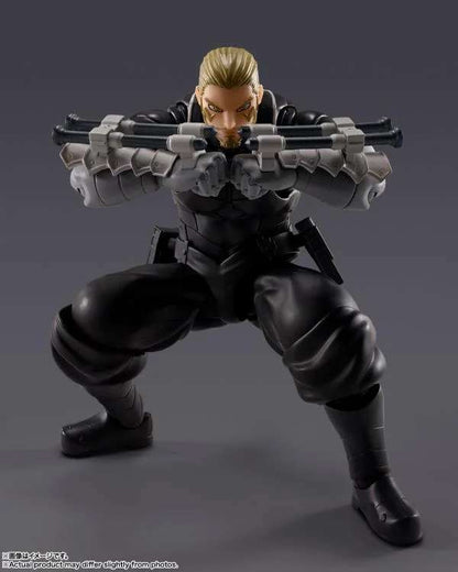 BANDAI SHF KAIJU NO.8 ISAO SHINOMIYA ACTION FIGURE 17 cm