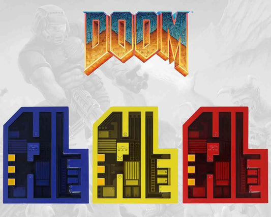 Doom 30th Ann.Pixel Key Set of 3