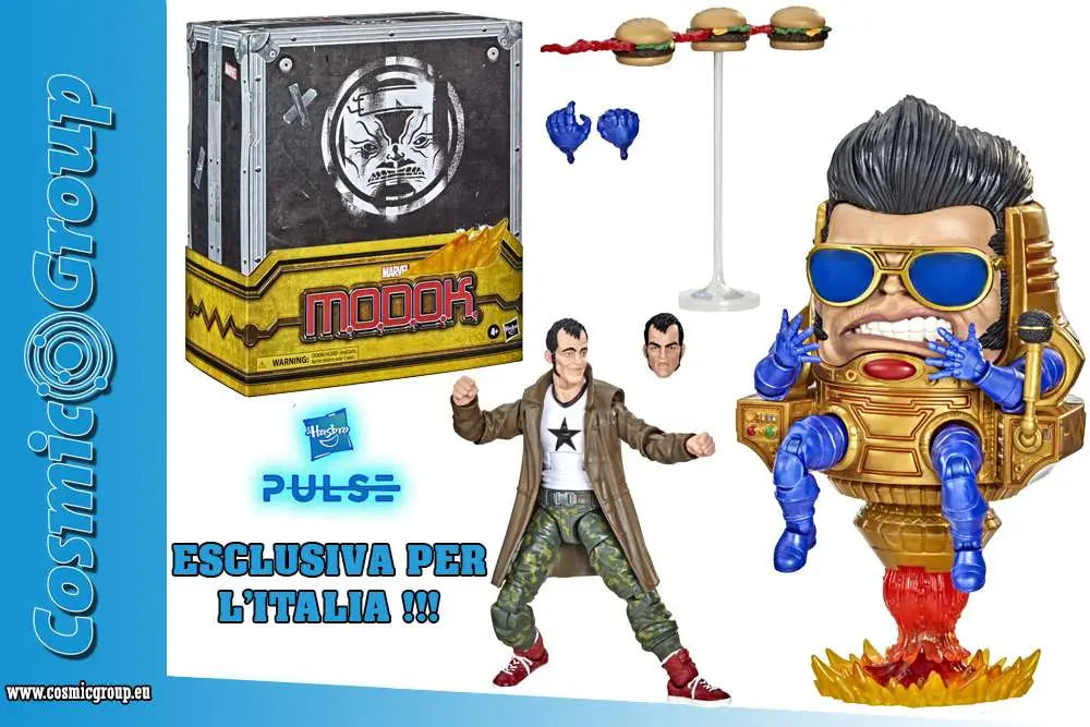 HASBRO - MARVEL ML MODOK ELVIS+CAP. S LIMIT.ED. AF ACTION FIGURE