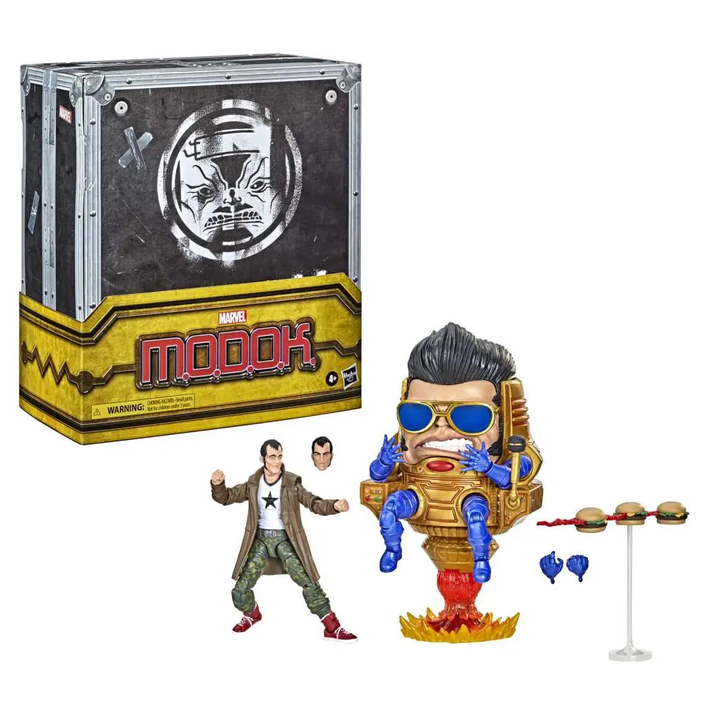 HASBRO - MARVEL ML MODOK ELVIS+CAP. S LIMIT.ED. AF ACTION FIGURE