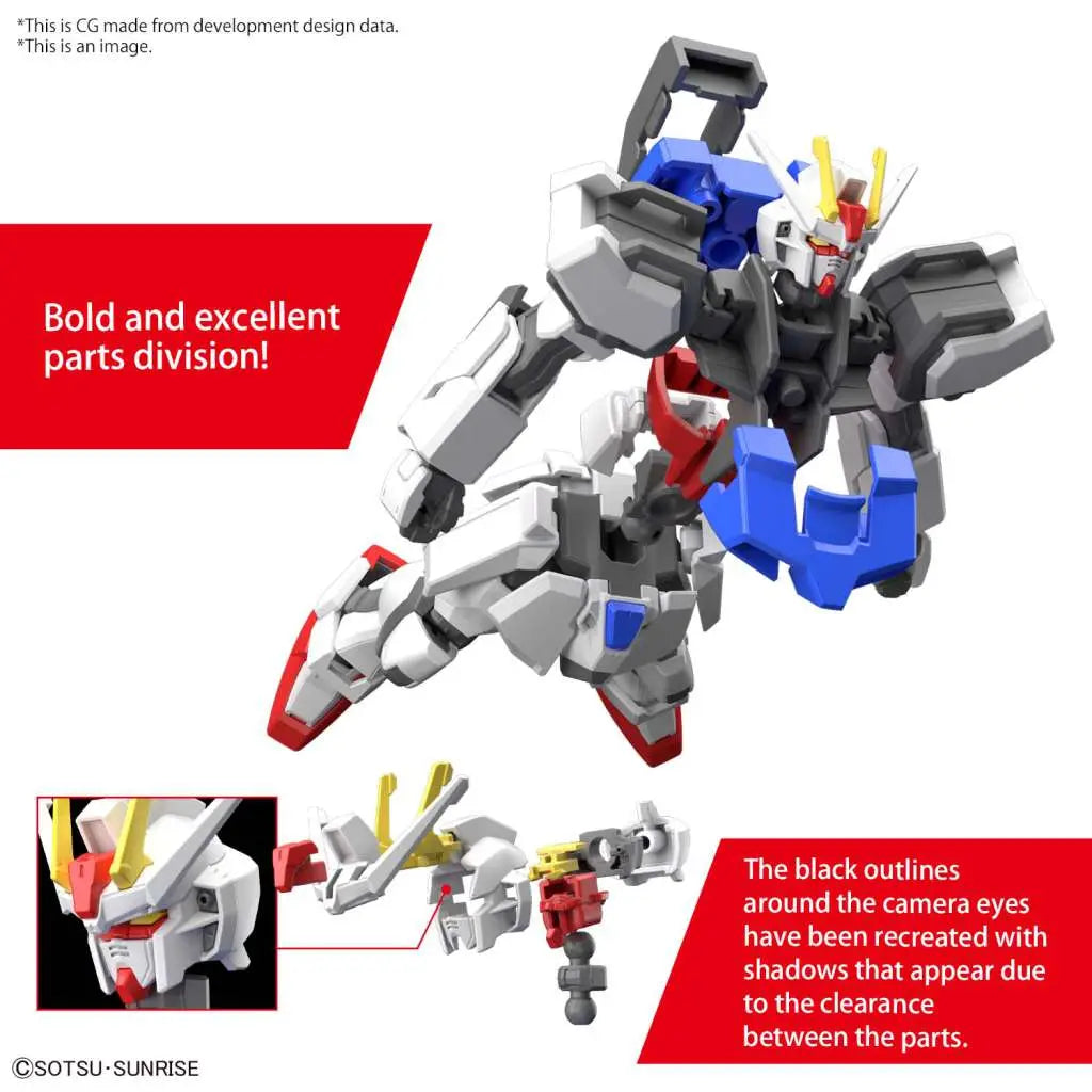 BANDAI - GUNDAM EG STRIKE 1/144 MODEL KIT 9 cm