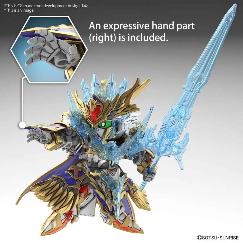 BANDAI - GUNDAM SDW HEROES ARTHUR MK III MODEL KIT 8 cm
