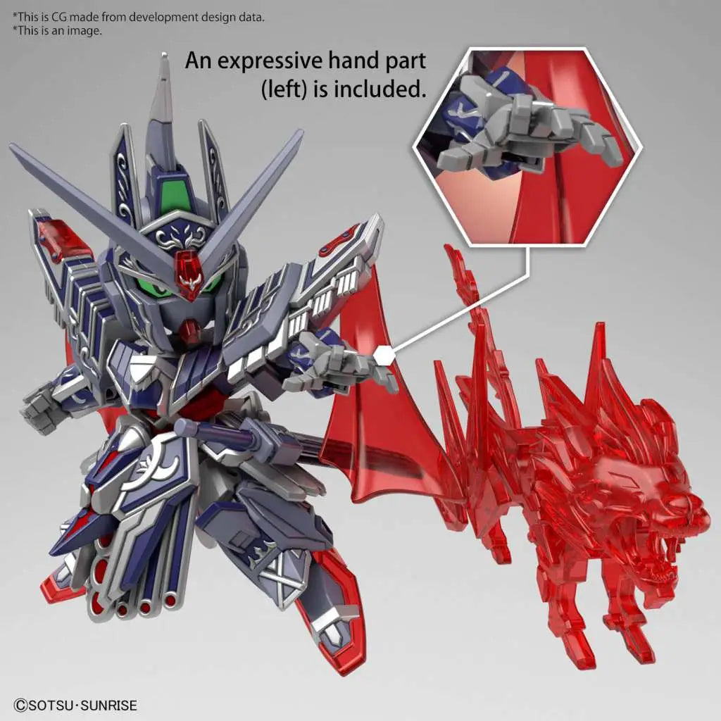 BANDAI - GUNDAM SDW HEROES CAESAR LEGEND MODEL KIT 8 cm