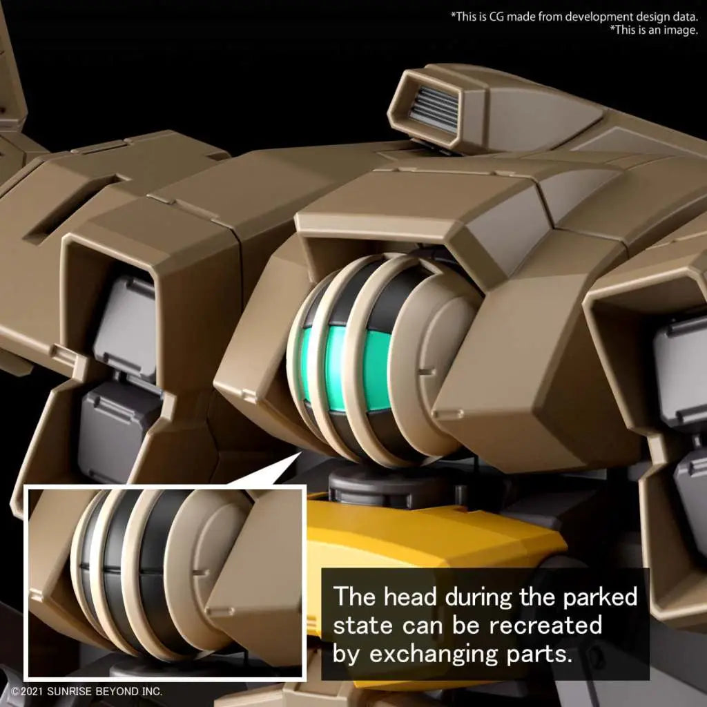 BANDAI HG BRADY HOUND 1/72 MODEL KIT 10 cm
