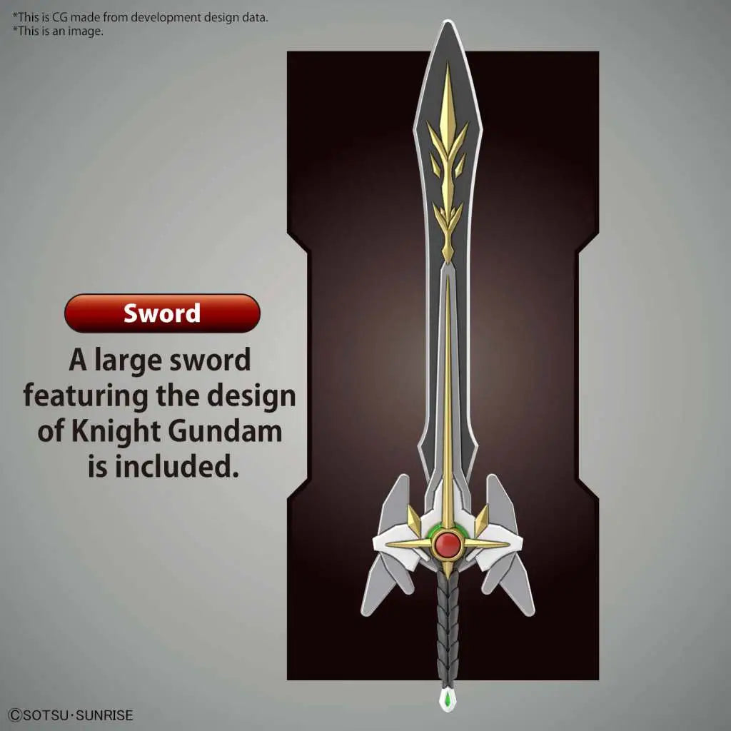 BANDAI - GUNDAM SDW HEROES KNIGHT STRIKE MODEL KIT 8 cm