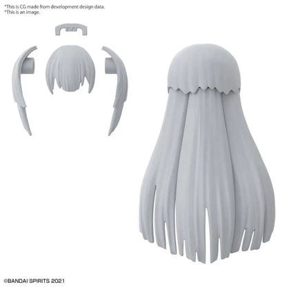 BANDAI 30MS OPTION HAIR STYLE PARTS VOL 4 (4) MODEL KIT -