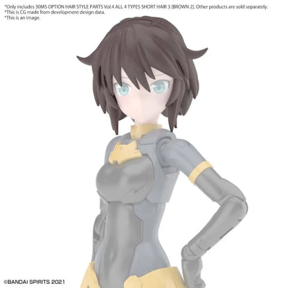 BANDAI 30MS OPTION HAIR STYLE PARTS VOL 4 (4) MODEL KIT -