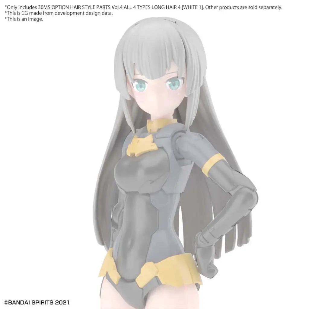 BANDAI 30MS OPTION HAIR STYLE PARTS VOL 4 (4) MODEL KIT -