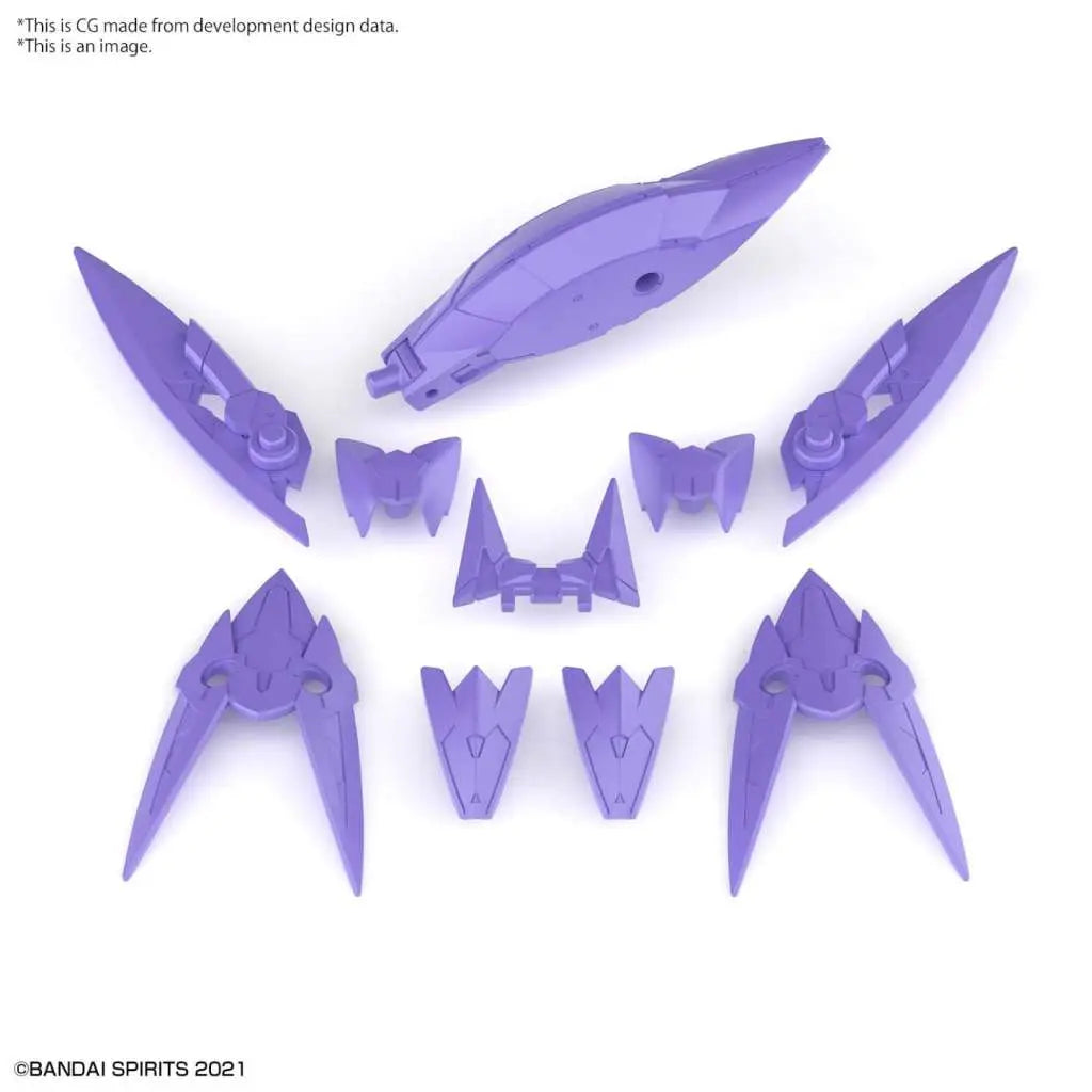 BANDAI 30MS OPTION PARTS SET 4 STEALTH ARMOR MODEL KIT -