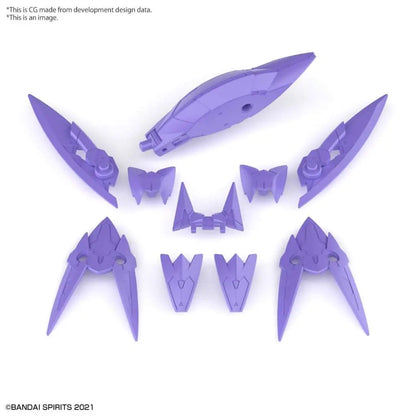 BANDAI 30MS OPTION PARTS SET 4 STEALTH ARMOR MODEL KIT -