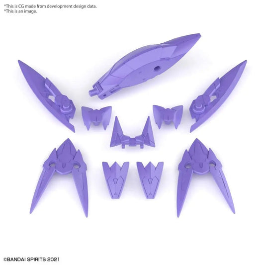 BANDAI 30MS OPTION PARTS SET 4 STEALTH ARMOR MODEL KIT -