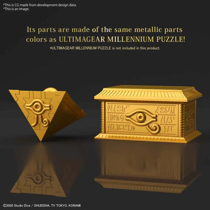 BANDAI YU-GI-OH SARCOPHAGUS MILLENN PUZZLE MODEL KIT -