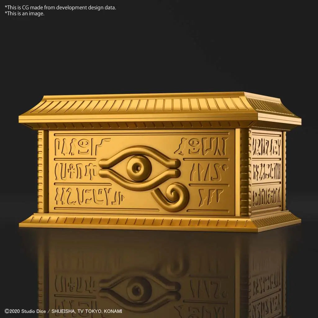 BANDAI YU-GI-OH SARCOPHAGUS MILLENN PUZZLE MODEL KIT -