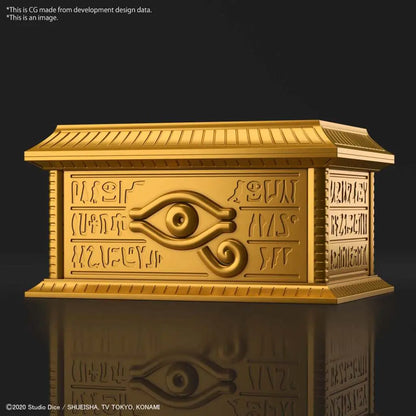 BANDAI YU-GI-OH SARCOPHAGUS MILLENN PUZZLE MODEL KIT -