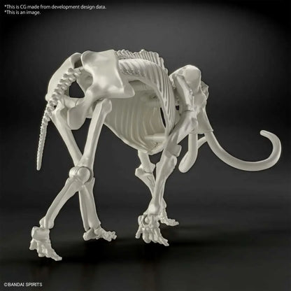 BANDAI EXPLORING LAB NATURE MAMMOTH MODEL KIT 10 cm